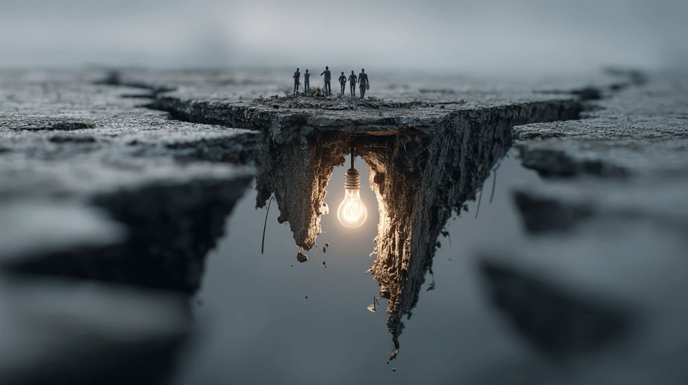 Missing the signals, looking for the light.